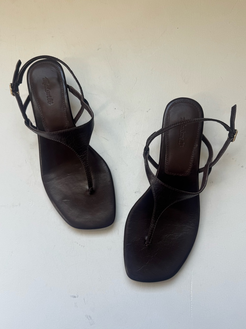 Madewell The Chiara Kitten Heel Slingback Sandal - Picture 3 of 16